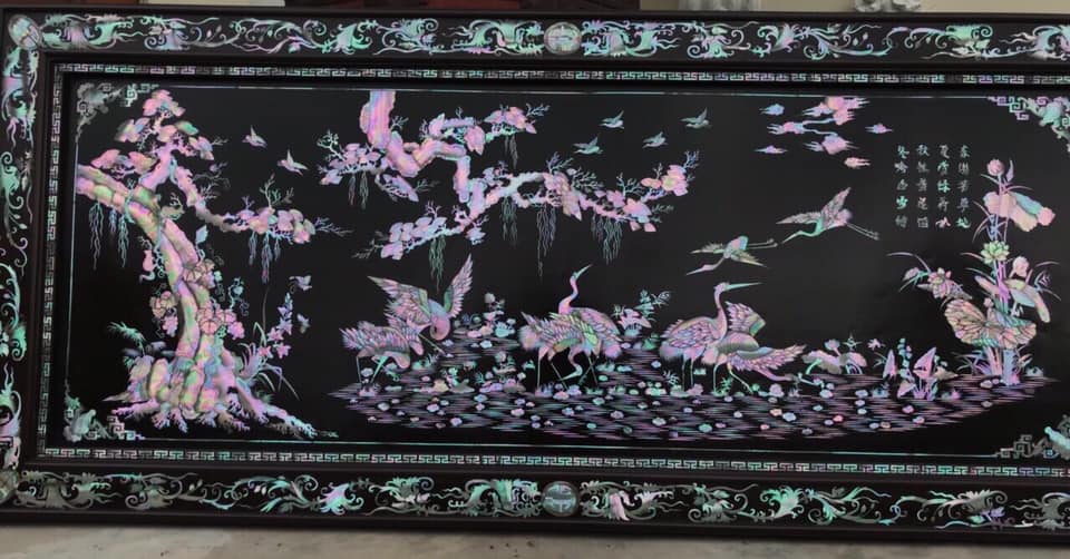 Tranh cẩn ốc xà cừ tại thành phố hồ chí minh